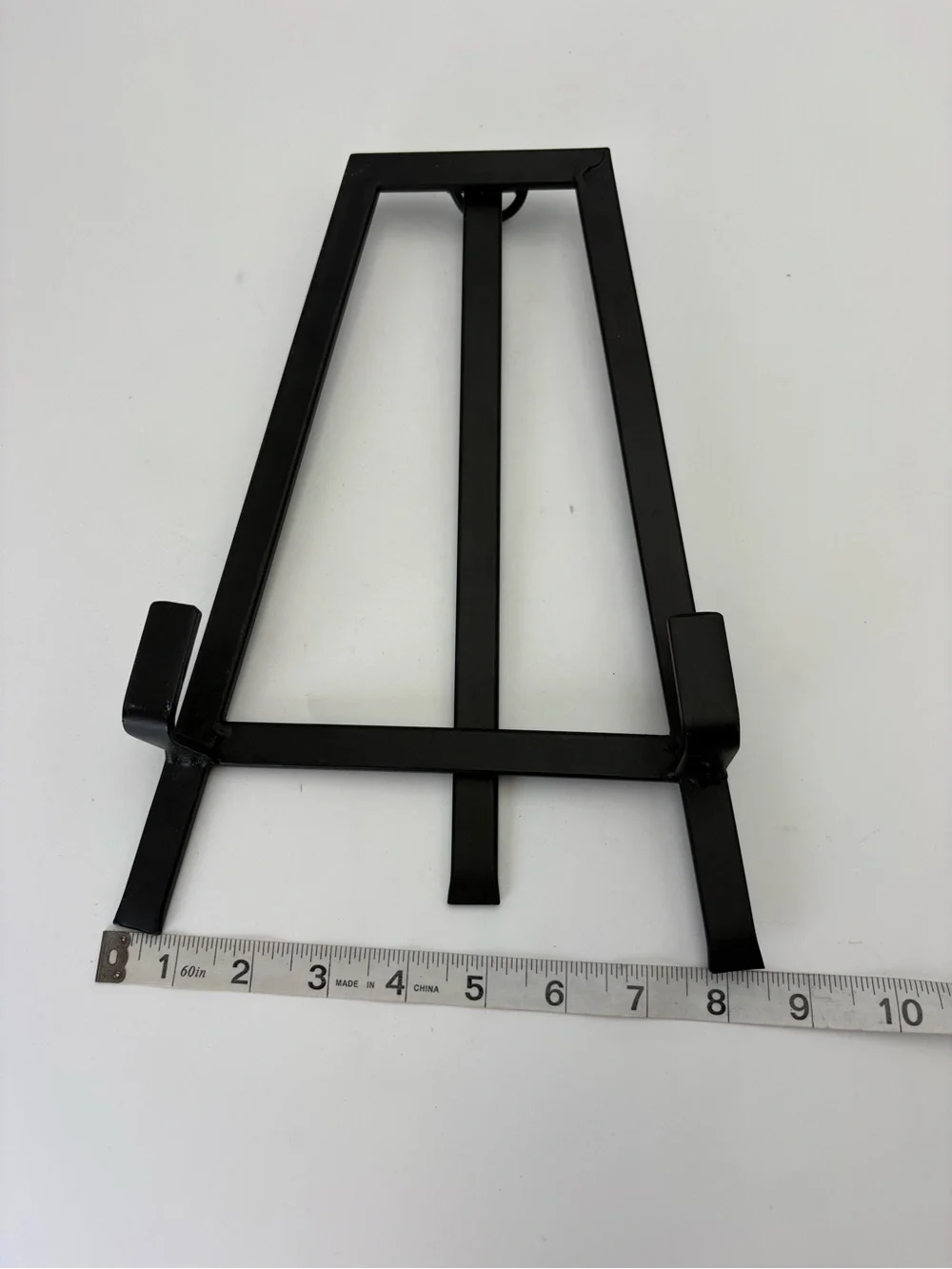 Large Black Metal Display Easel Stand - Heavy Duty